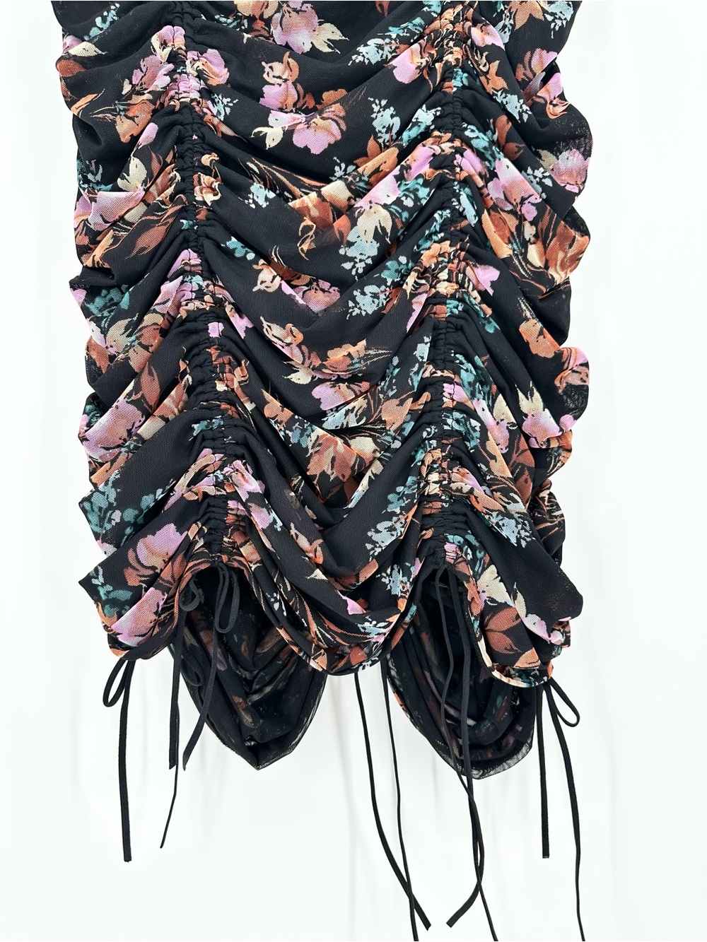Torrid Curve Ruched Mesh Chemise - Picture 5 of 16
